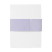 Pastel Violet Einladungsbanderole (Rückseitenbeispiel)