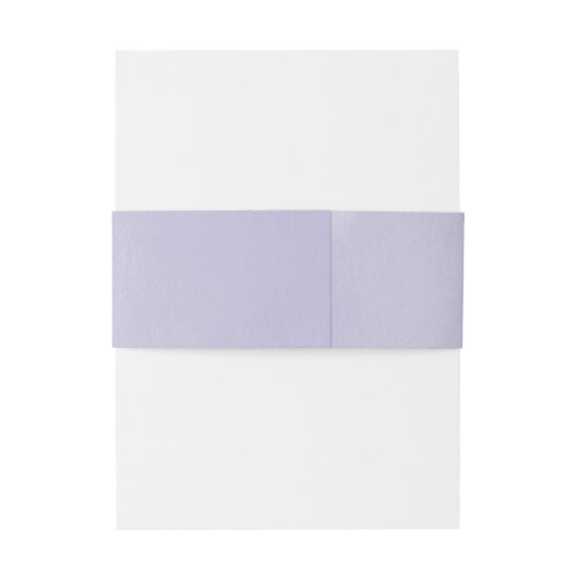 Pastel Violet Einladungsbanderole (Rückseitenbeispiel)