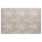 Pastel Violet Lila Orange Circles Mosaik Muster Stoff (Yard (91,4 cm))