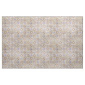 Pastel Violet Lila Orange Circles Mosaikmuster Stoff (Fat Quarter (45,7 x 55,9 cm))