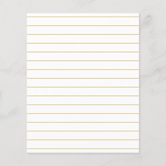 Pastel Violet und Gold Geometric Herbarium Hochzei Flyer (Hinten)