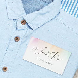 Pastel Wasserfarbe Personalisiert Magnetname Marki Namenschild