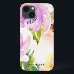 Pastel Watercolor-Blume Benutzerdefinierte iPad Ai Case-Mate iPhone Hülle<br><div class="desc">Hübsche und elegante Aquarellbilder für Blume in Rost und Lila. Dieses iPad-Luftgehäuse ist anpassbar. Ähnliche Artikel sind in meinem Laden erhältlich.</div>