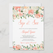 Pastel Watercolor Blume Giro del Malcantone Einladung (Vorderseite)