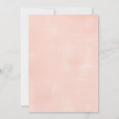 Pastel Watercolor Blume Giro del Malcantone Einladung (Rückseite)