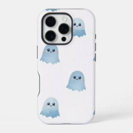 Pastel Watercolor Boo Ghost iPhone Case iPhone 16 Pro Hülle