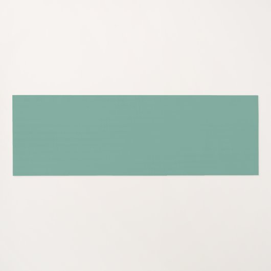 Pastel Watercolor "Breathe" Yoga Mat Yogamatte (Rückseite (Horizontal))