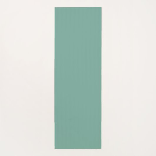 Pastel Watercolor "Breathe" Yoga Mat Yogamatte (Rückseite)