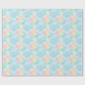 Pastel Watercolor Dream – Soft Rainbow Gradient  Geschenkpapier (Flach)