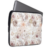 Pastel Watercolor Farbige Rose Laptopschutzhülle (Vorne Rechts)