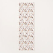 Pastel Watercolor Farbige Rose Yogamatte (Vorderseite)