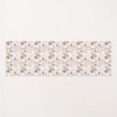 Pastel Watercolor Farbige Rose Yogamatte (Vorderseite (Horizontal))