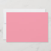 Pastel Watercolor Floral Danke Karten (Rückseite)