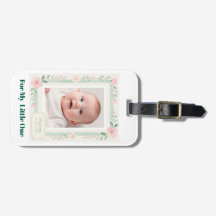 Pastel Watercolor Floral Empty Photo Frame