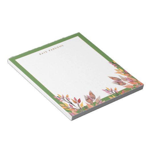 Pastel Watercolor Folipad Notepad Notizblock (angewinkelt)
