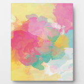 Pastel Watercolor Fotoplatte (Vorderseite)