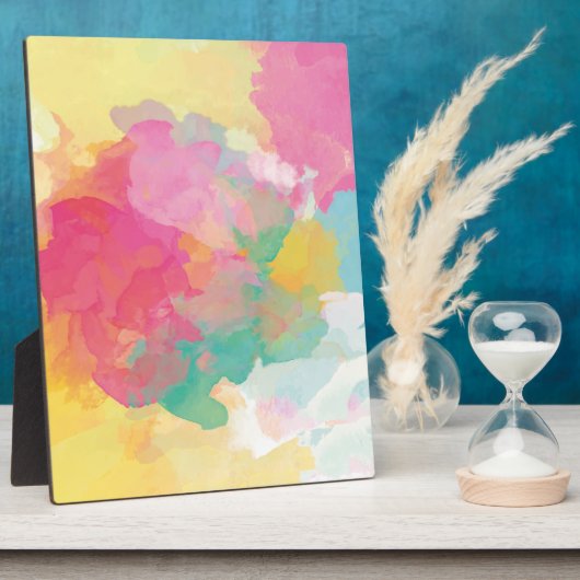 Pastel Watercolor Fotoplatte (Seite)