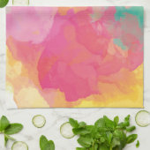 Pastel Watercolor Geschirrtuch (Gefaltet)