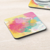 Pastel Watercolor Getränkeuntersetzer (Linke Seite)
