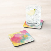 Pastel Watercolor Getränkeuntersetzer (Rechte Seite)