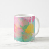 Pastel Watercolor Kaffeetasse (VorderseiteRechts)