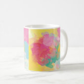 Pastel Watercolor Kaffeetasse (VorderseiteRechts)