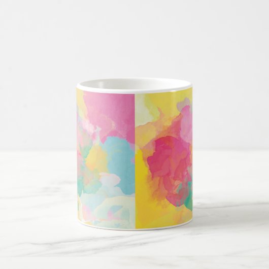 Pastel Watercolor Kaffeetasse (Mittel)