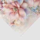 Pastel Watercolor Magnolia Decoupage Seidenpapier (Ausschnitt)