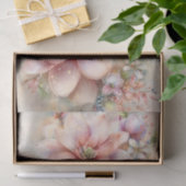 Pastel Watercolor Magnolia Decoupage Seidenpapier (Geschenk)