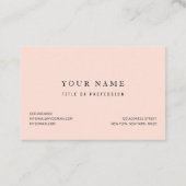 Pastel Watercolor Mermaid-Skalenmuster mit Namen Visitenkarte (Rückseite)