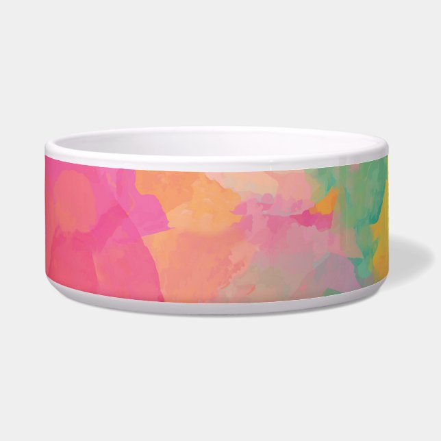 Pastel Watercolor Napf (Vorderseite)
