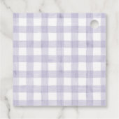 Pastel Watercolor Nutcracker Geschenketiketten Geschenkanhänger (Rückseite)