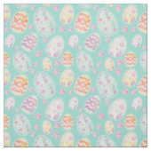 Pastel Watercolor Ostereiermuster Stoff (Muster)