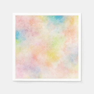 Pastel Watercolor Papierserviette