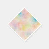 Pastel Watercolor Papierserviette (Ecke)