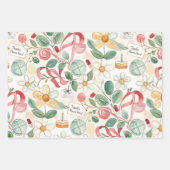 Pastel Watercolor Pharmacy Thanks Pharm Hero Geschenkpapier Set (Vorderseite 3)