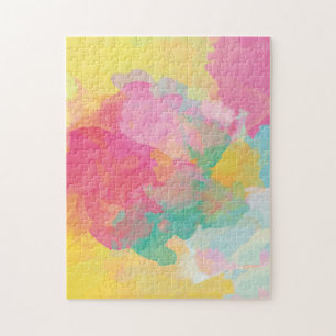 Pastel Watercolor Puzzle