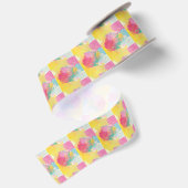 Pastel Watercolor Satinband (Rückseite)