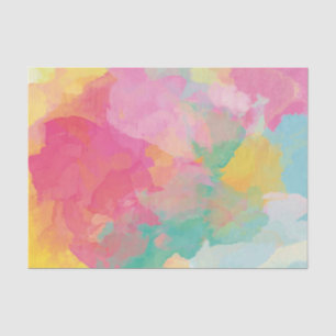 Pastel Watercolor Seidenpapier