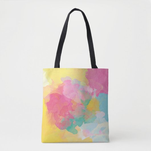 Pastel Watercolor Tasche (Vorderseite)