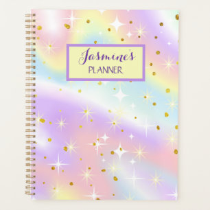 Pastel Watercolor Träume Personalisiert Planer