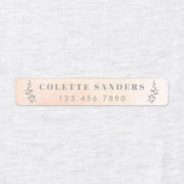 Pastel Watercolor Trio Eisen on Etiketten (Design 1)