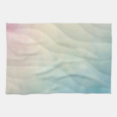 Pastel Watercolor Wavy Pattern Küchentücher (Horizontal)