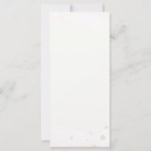 Pastel Watercolor Wedding Menu (Rückseite)