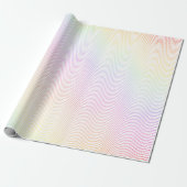 Pastel Wave Geschenkpapier (Ungerollt)