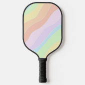 Pastel Wave Pickleball Paddle (Vorderseite)