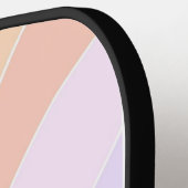 Pastel Wave Pickleball Paddle (Linke Seite)