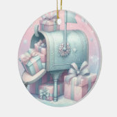 Pastel Weihnachtsschmuck Mailbox und Geschenke 7 (Links)