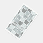 Pastel Wellness-Center, Wellness & Ruhe Muster Serviette (Ecke)