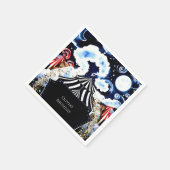 Pastel Whimsical Circus Geburtstag Serviette (Ecke)